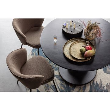 BePureHome Admit Bouclé Eetkamerstoel
