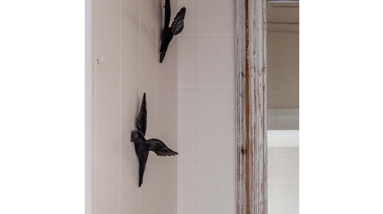 BePureHome Avaler Vogels Set van 4 Wanddecoratie