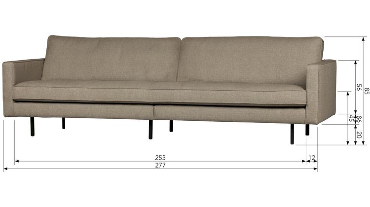 BePureHome Rodeo 3-Zitsbank