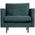 BePureHome Rodeo Classic Fauteuil TEAL