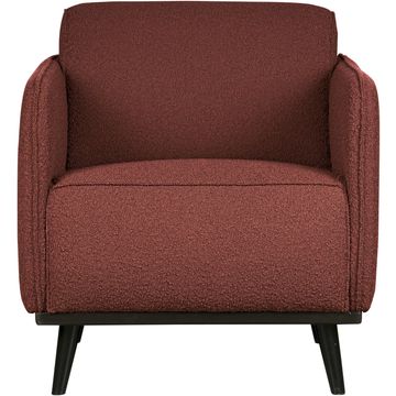 BePureHome Statement Bouclé met arm Fauteuil