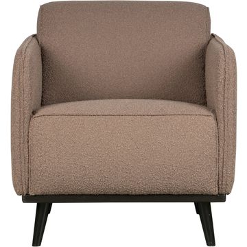 BePureHome Statement Bouclé met arm Fauteuil