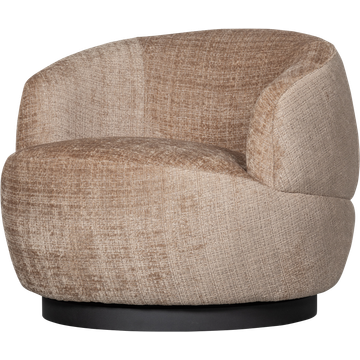 BePureHome Woolly Chenille Draaifauteuil