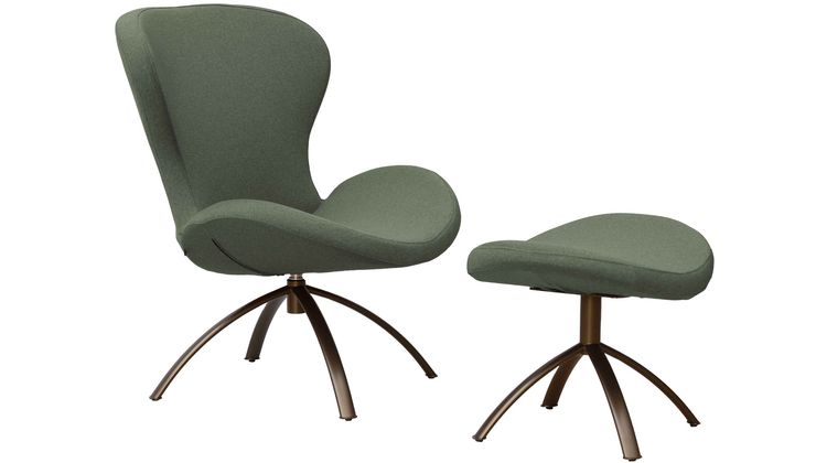Bree's New World Ruby Draaifauteuil
