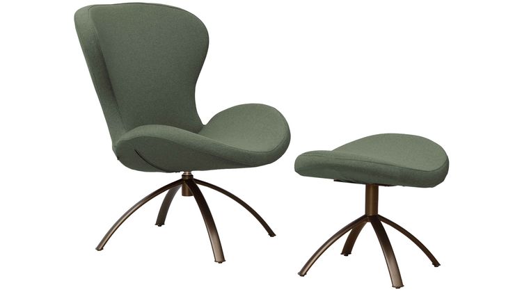 Bree's New World Ruby Draaifauteuil