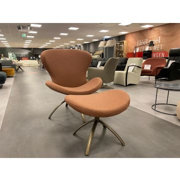 Bree's New World Ruby Outlet Fauteuil + Hocker