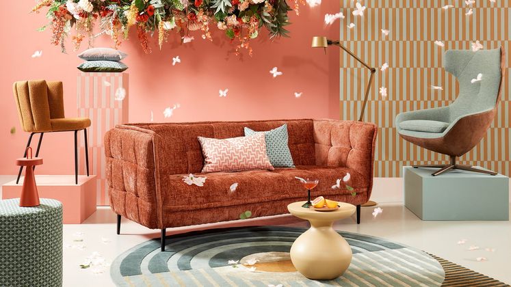 Brinker Carpets Fano Girare Green Vloerkleed