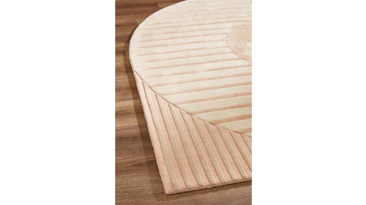Brinker Carpets Fano Girare White Beige Vloerkleed
