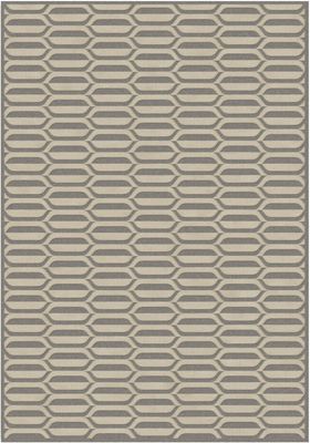 Graphix Grey, Beige Vloerkleed