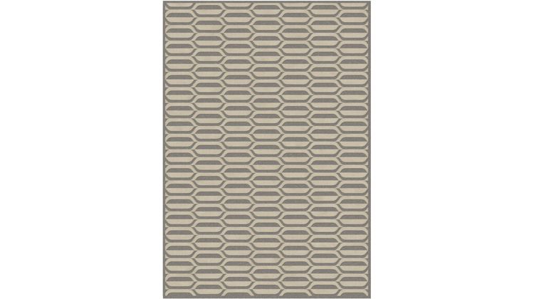 Brinker Carpets Graphix Grey, Beige Vloerkleed