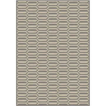 Brinker Carpets Graphix Grey, Beige Vloerkleed