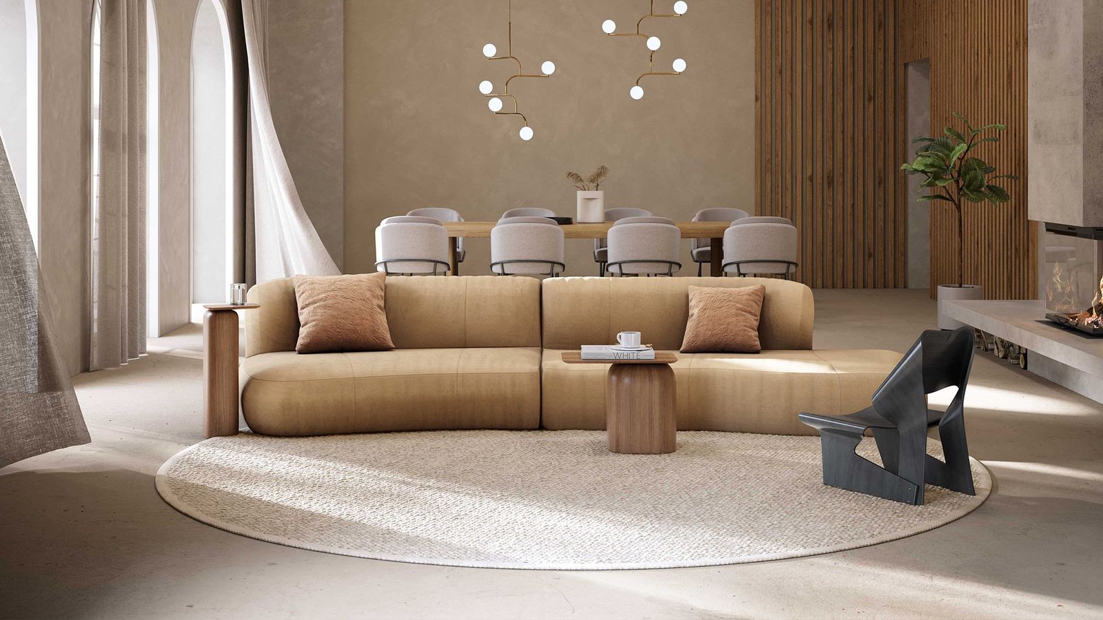 Brinker Carpets Pallio Ajour Rond Vloerkleed
