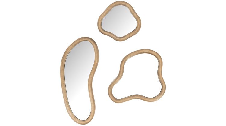 By Boo Akiro Set van 3 Spiegels