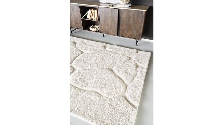 By Boo Kala Off White Vloerkleed