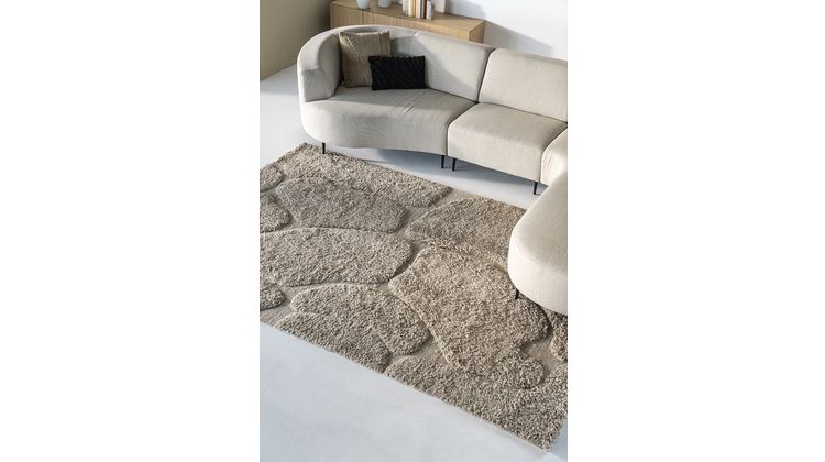 By Boo Kala Taupe Vloerkleed
