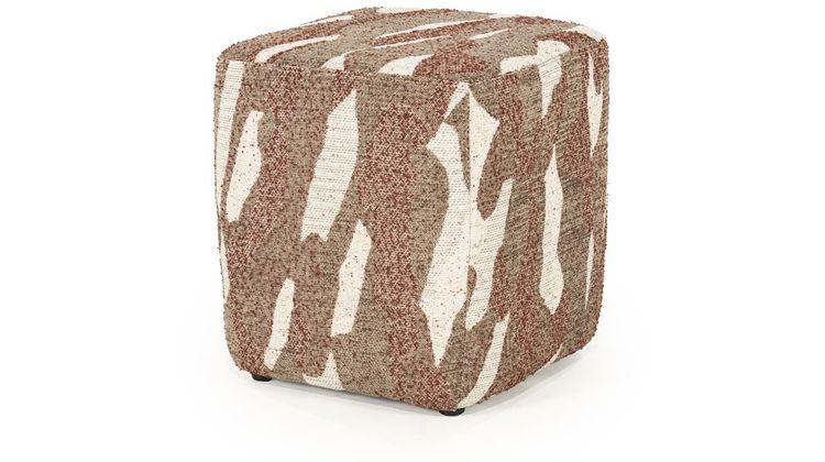 By Boo Rytm Rood Poef