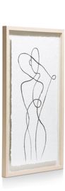 COCO maison Abstract Lady Wanddecoratie