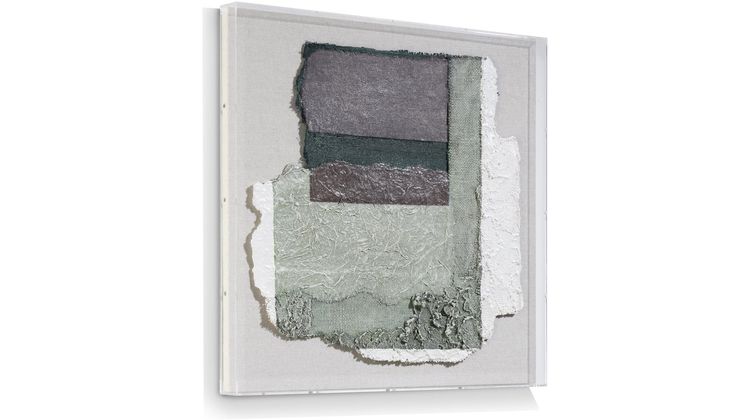 COCO maison Abstract Parchment B Wanddecoratie