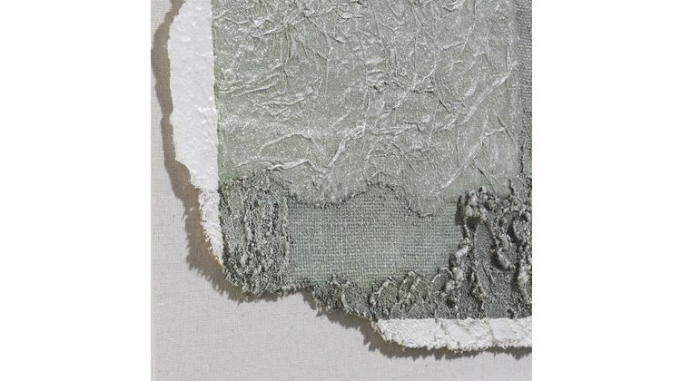 COCO maison Abstract Parchment B Wanddecoratie