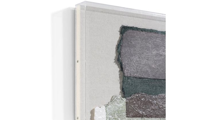 COCO maison Abstract Parchment B Wanddecoratie