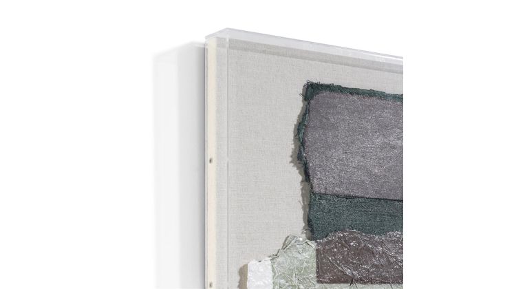 COCO maison Abstract Parchment B Wanddecoratie