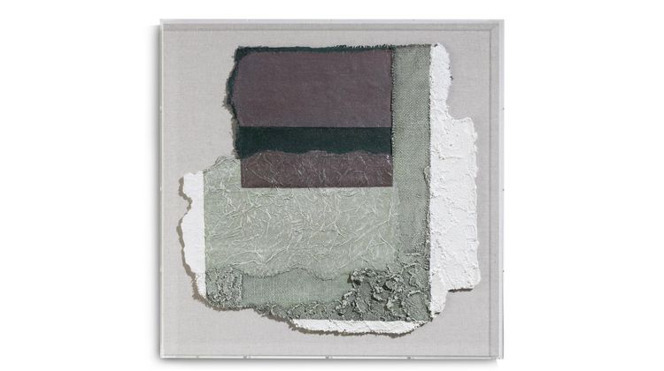 COCO maison Abstract Parchment B Wanddecoratie