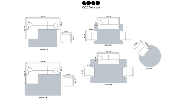 COCO maison Aldo S Vloerkleed