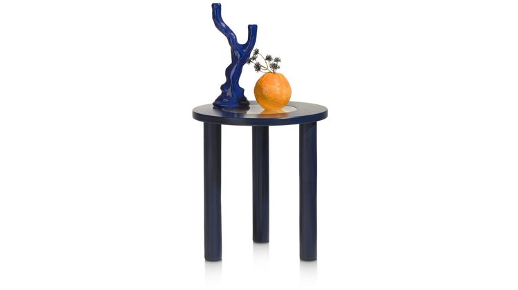 COCO maison Billy Blauw Bijzettafel