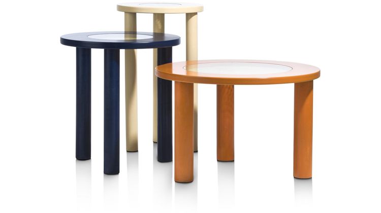 COCO maison Billy Blauw Bijzettafel
