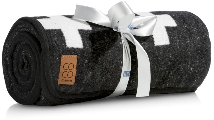 COCO maison Cross Plaid