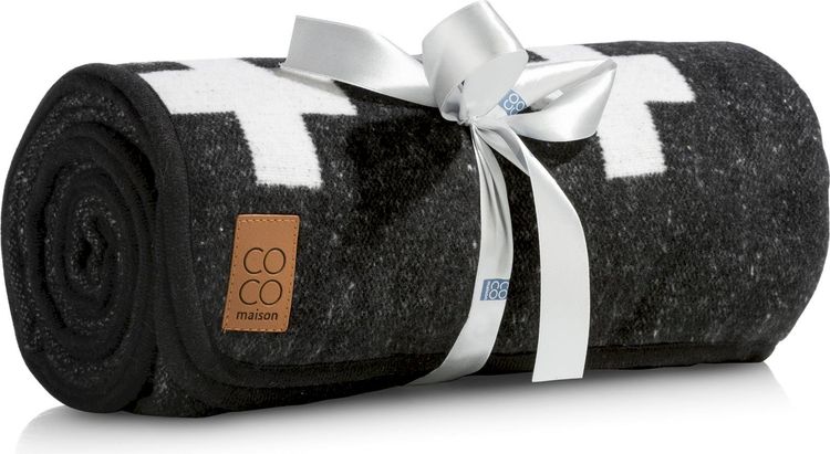 COCO maison Cross Plaid