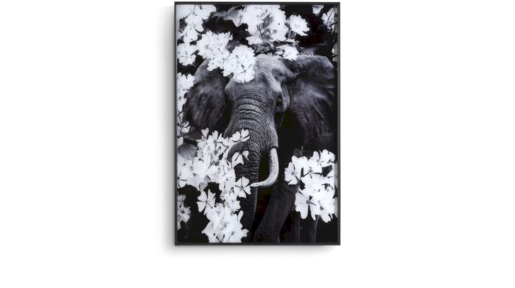 COCO maison Flower Elephant Wanddecoratie