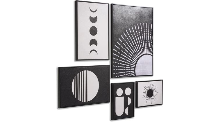COCO maison Lunatic Set 5 Wanddecoratie