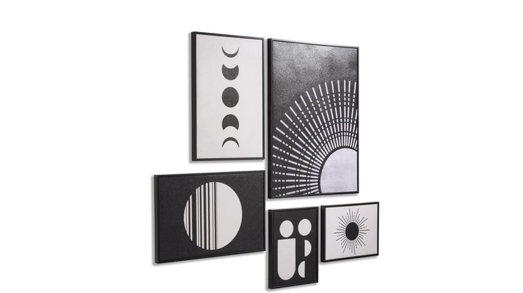 COCO maison Lunatic Set 5 Wanddecoratie