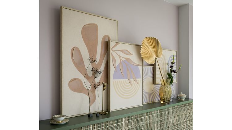 COCO maison Moos Set 4 Wanddecoratie