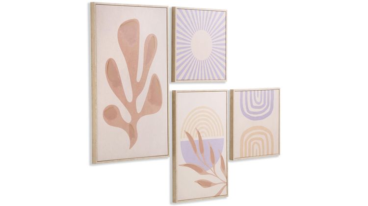 COCO maison Moos Set 4 Wanddecoratie