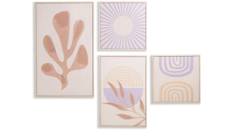 COCO maison Moos Set 4 Wanddecoratie