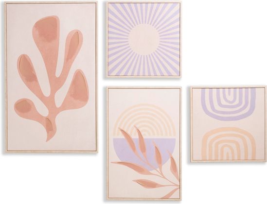 COCO maison Moos Set 4 Wanddecoratie
