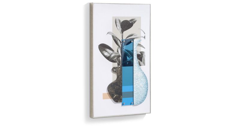 COCO maison Seventies Blue Schilderij