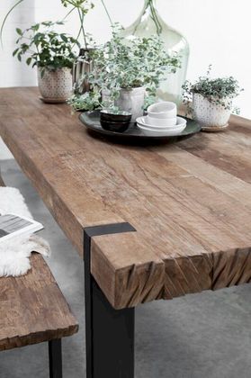 DTP Home Beam Bruin Eettafel