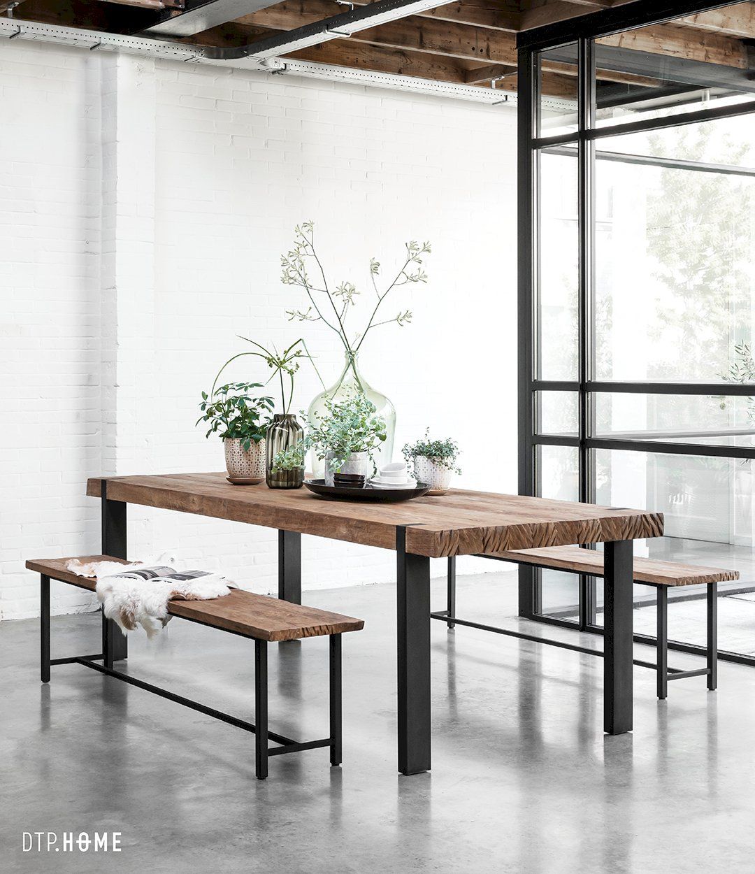 DTP Home Beam Bruin Eettafel