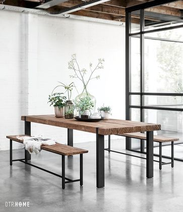 DTP Home Beam Bruin Eettafel