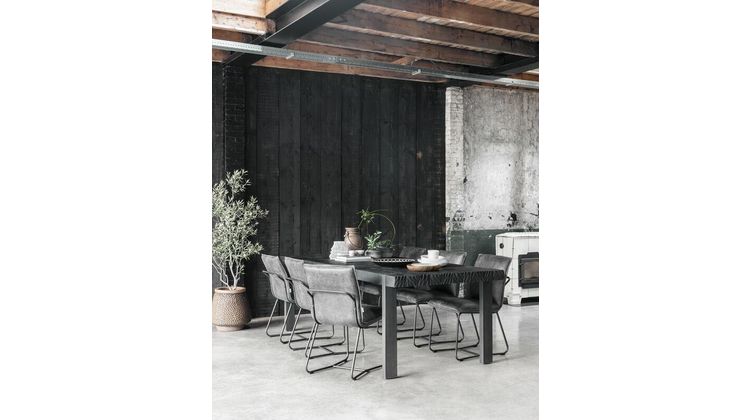 DTP Home Beam Zwart Eettafel