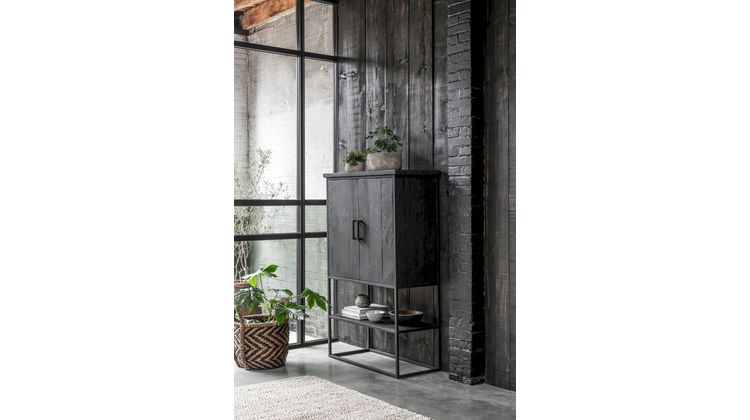 DTP Home Beam Zwart Opbergkast