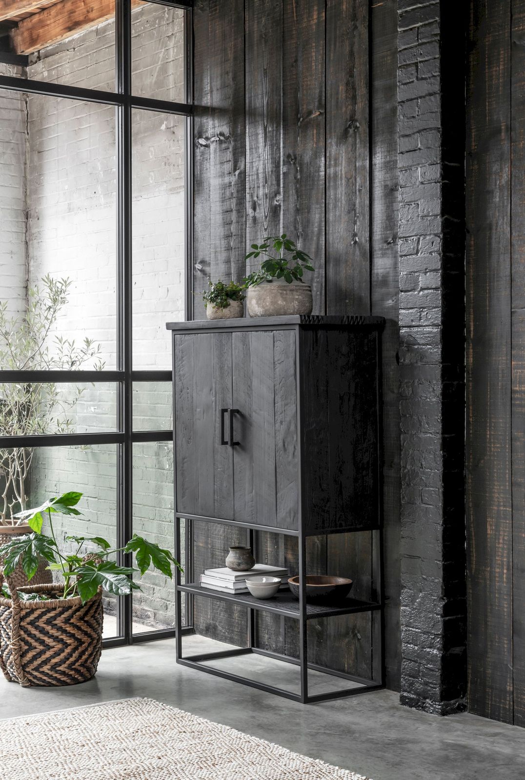 DTP Home Beam Zwart Opbergkast