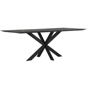 DTP Home Curves Zwart Eettafel