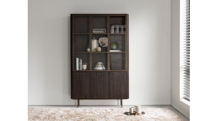DTP Home Maroon Vitrinekast
