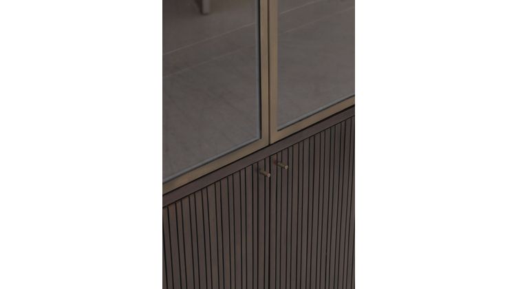 DTP Home Maroon Vitrinekast