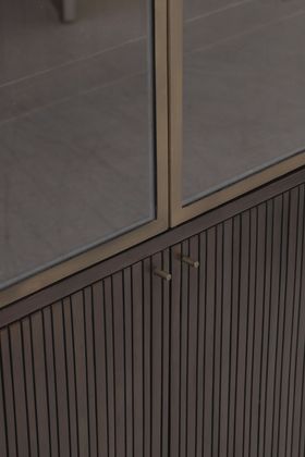 DTP Home Maroon Vitrinekast
