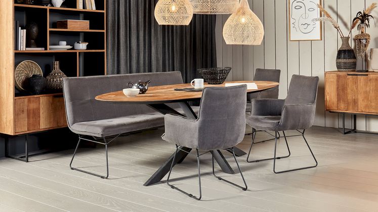 DTP Home Shape Ovaal Eettafel